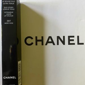 Chanel ultrawear liquid lip Lerouge duo Merry Rose